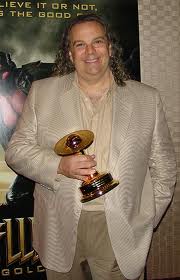 Fred Barton winning Saturn Award