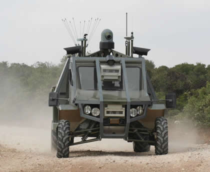 Israel UGV Guardium LS